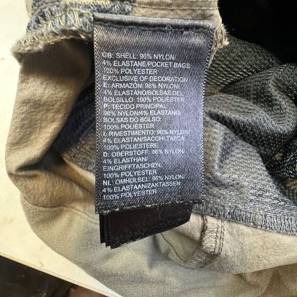 The North Face Men's Belted High Waisted Convertible Cargo Pants Gray Size 38 - Picture 7 of 7